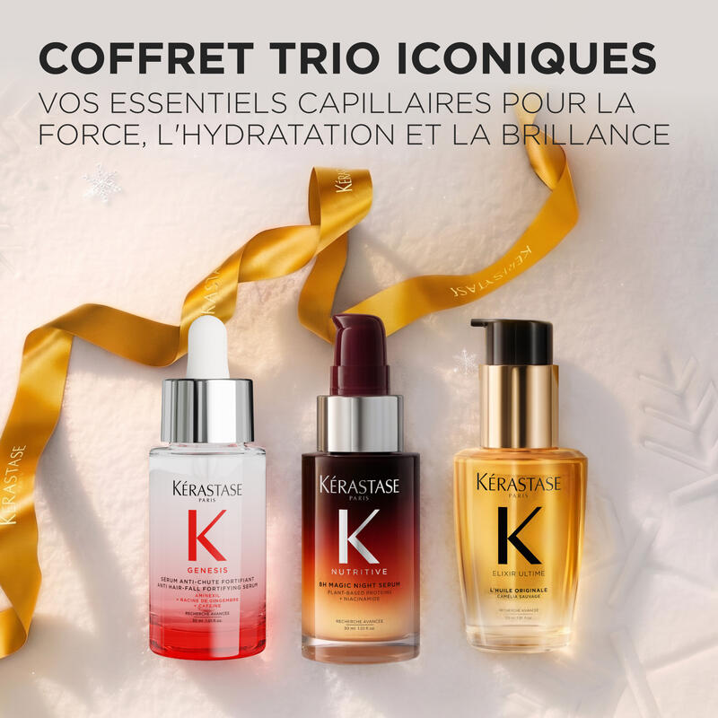 Kérastase Mini Iconics Trio — Coffret de Noël 2026 — Trio de soins iconiques photo 2