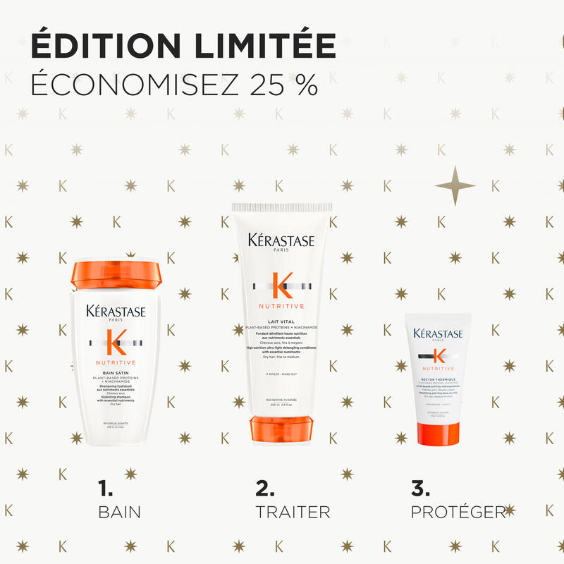 Kérastase Nutritive — Coffret de Noël 2026 — Trio nourrissant pour cheveux secs photo 1